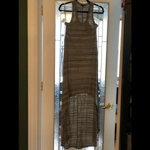 High low maxi dress.